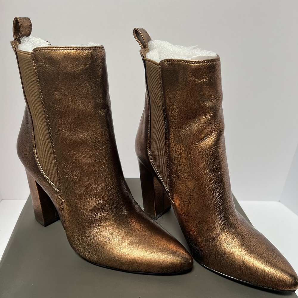 Vince Camuto Bronze Ankle Boot